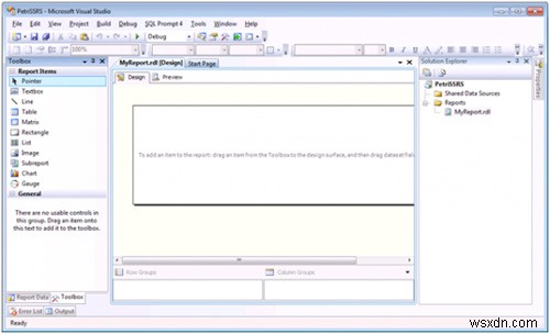 SQL Server Reporting Services（SSRS）でレポートを作成・編集・エクスポートする方法