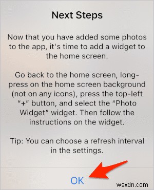 iOSの写真ウィジェットをカスタマイズ!ホーム画面にお気に入りの画像だけを表示する方法