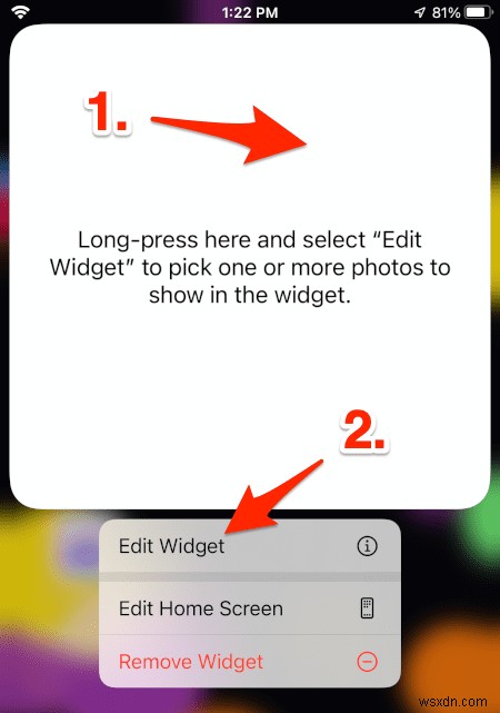 iOSの写真ウィジェットをカスタマイズ!ホーム画面にお気に入りの画像だけを表示する方法