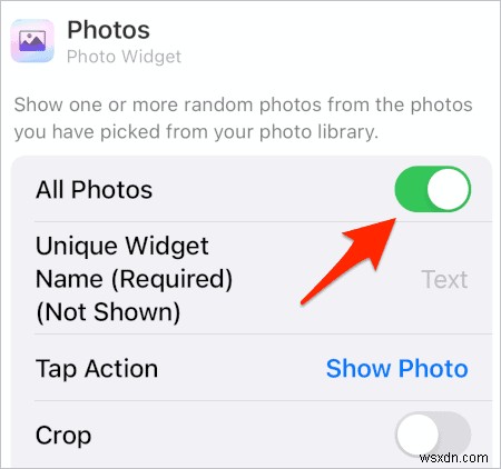 iOSの写真ウィジェットをカスタマイズ!ホーム画面にお気に入りの画像だけを表示する方法