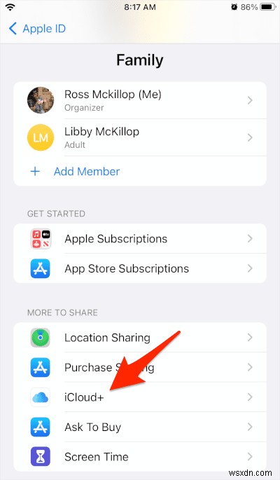 iCloudストレージを友人や家族と簡単に共有する方法【iPhone/iPad対応】