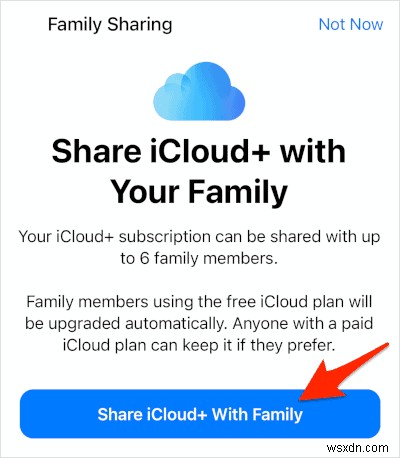 iCloudストレージを友人や家族と簡単に共有する方法【iPhone/iPad対応】