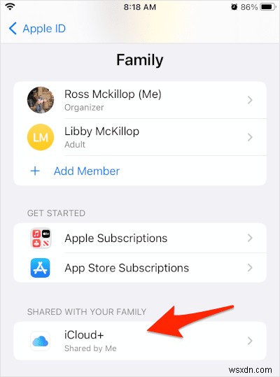 iCloudストレージを友人や家族と簡単に共有する方法【iPhone/iPad対応】