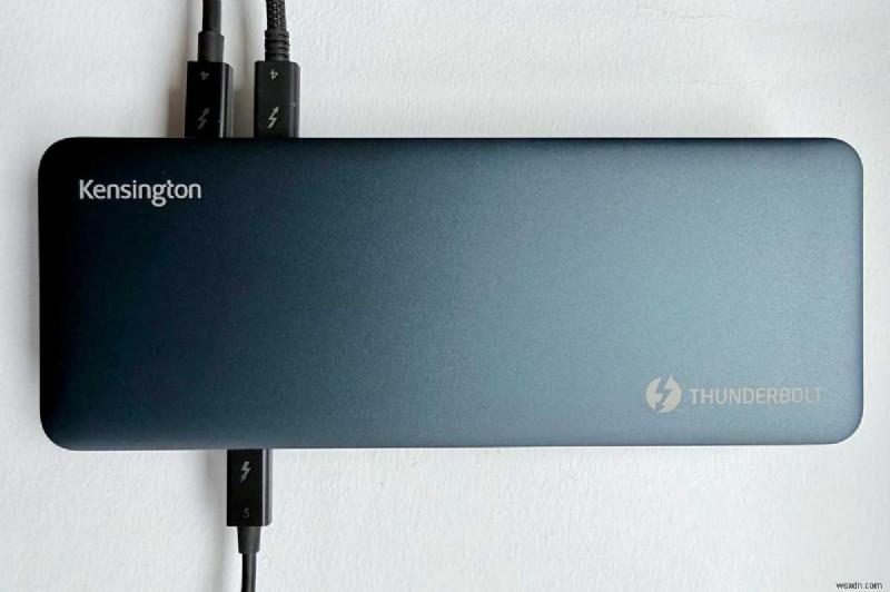 Kensington SD5900Tレビュー:Macに4台の4Kディスプレイを接続できるThunderbolt 4 DisplayLinkドック
