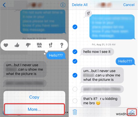 iPhoneのメッセージをエクスポートする4つの簡単な方法【コピペ・スクショ・メール・バックアップツール】