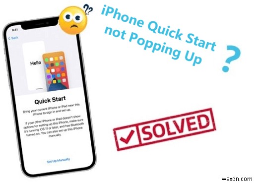 iPhoneのクイックスタートが表示されないときの対処法|2026年版・実証済み4つの解決策