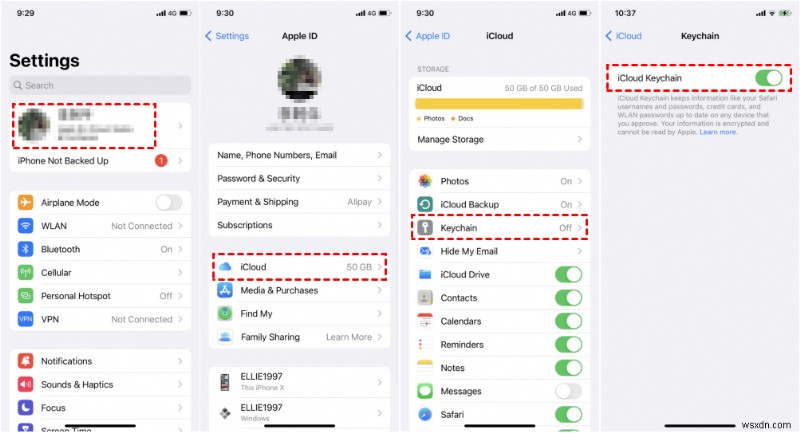 新しいiPhoneに保存済みパスワードが移行されないときの対処法 – 4つの簡単な解決策