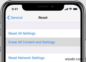 iPhoneのすべてのコンテンツと設定を安全に消去する3つの方法