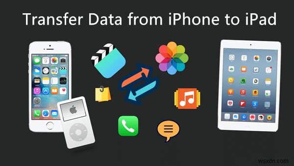 iPadセットアップ後でもOK!iPhoneから新しいiPadへデータを転送する4つの実証済み方法