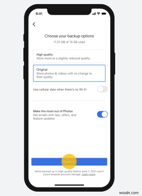 iPhoneでGoogleフォトの自動バックアップを設定する方法【初心者向け簡単ガイド】