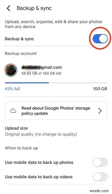 iPhoneでGoogleフォトの自動バックアップを設定する方法【初心者向け簡単ガイド】