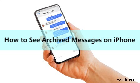 【アプリ別ガイド】iPhoneのアーカイブ済みメッセージを確認・復元する方法