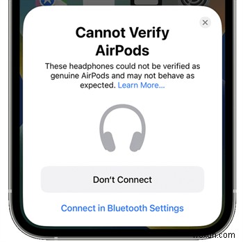 iOS 16/17/18で「AirPodsを確認できません」アラートが出る原因と対処法
