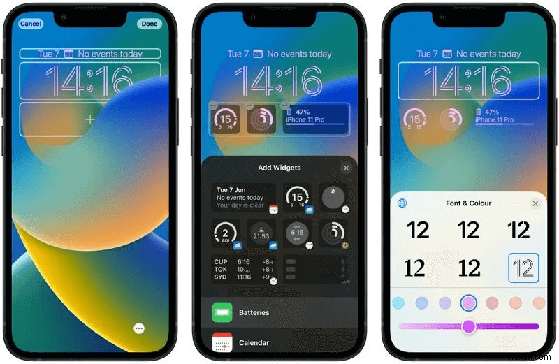 iOS 16ロック画面を完全マスター!iPhoneを自由にカスタマイズする徹底ガイド