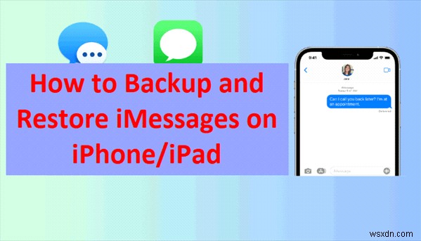 iPhone・iPadのiMessageを安全にバックアップ&復元する方法|初心者向けステップガイド