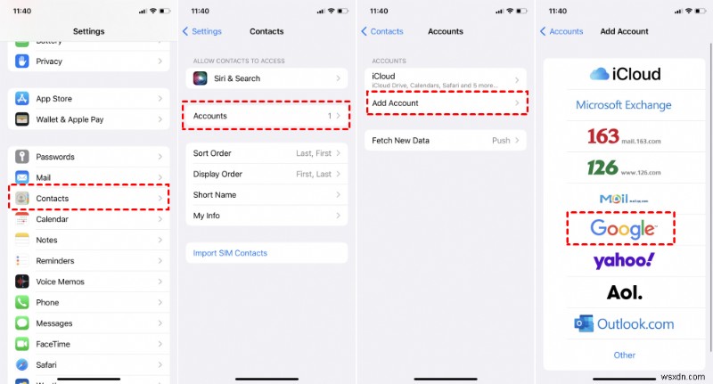 Move to iOSで連絡先がiPhoneに転送されないときの対処法3選