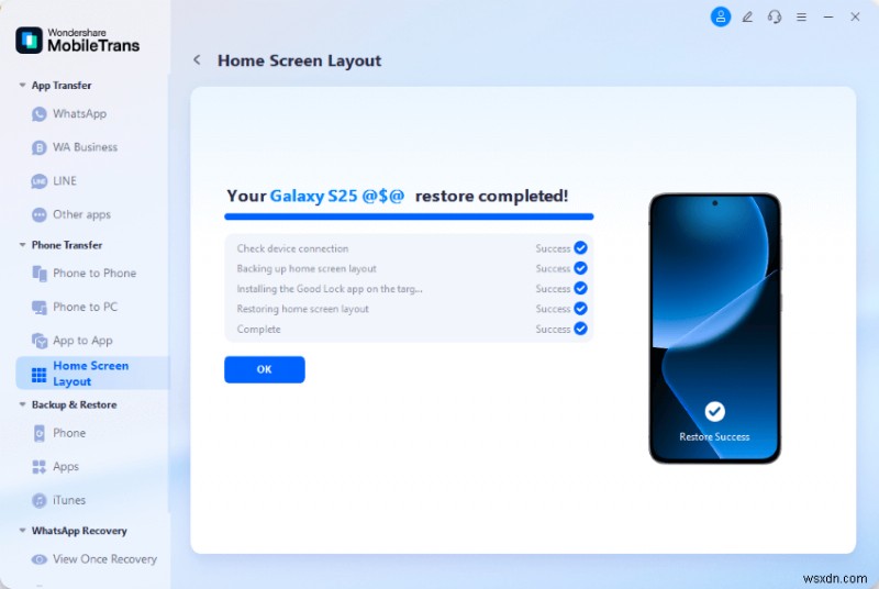 iPhoneのホーム画面レイアウトをSamsungに簡単に移行する方法