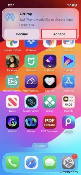 AirDropでiPhoneアプリを素早く共有する方法：ステップバイステップ完全ガイド
