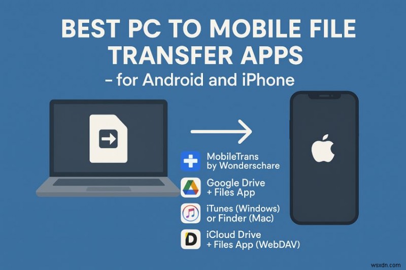 PCからスマホへ!Android・iPhone対応の安全で高速なファイル転送アプリ徹底解説