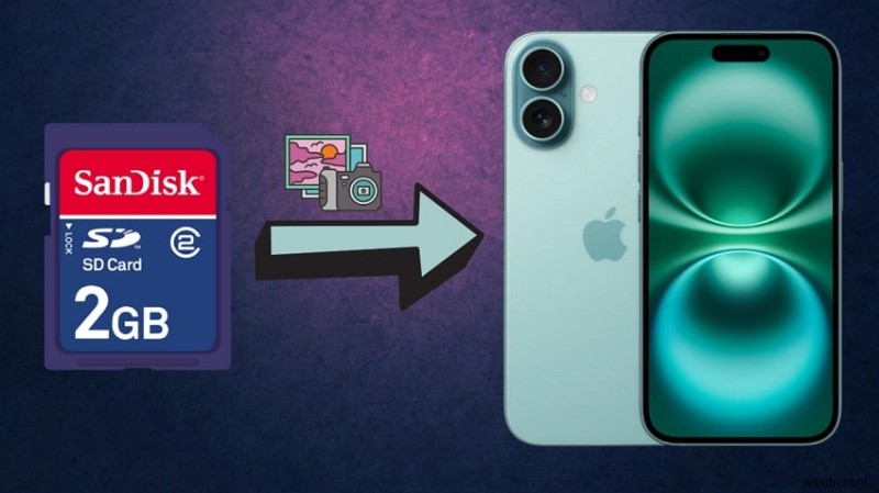 SDカードの写真をiPhoneに転送する方法|実証済みの4つの簡単テクニック