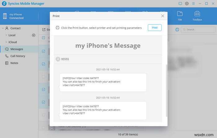 iPhoneのメッセージを印刷する完全ガイド|削除済み会話・WhatsAppにも対応