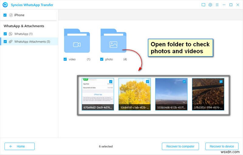 WhatsAppの写真・動画をSynciosで転送|高速・安全・簡単な5つの方法
