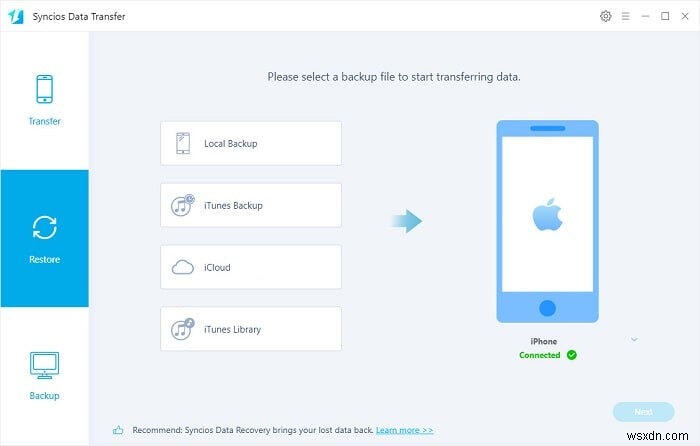 上書きなしでiTunes/iCloudバックアップをiOS 18デバイスに安全に復元する方法