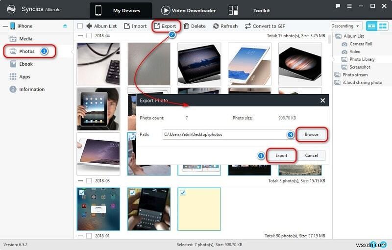 iPhone XSとPC間で写真を簡単に転送する2つの方法
