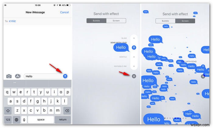 iOS 11のiMessageにバブル&画面エフェクトを追加する方法 – ステップバイステップガイド
