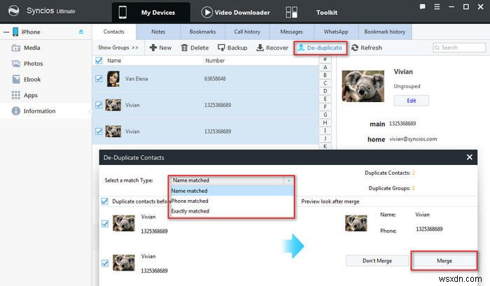 iPhone・iPadの重複連絡先を削除・統合する完全ガイド|Syncios・iCloud・Outlook活用術
