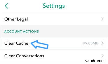 Snapchatのキャッシュとデータを削除してiPhoneのストレージを効率的に空ける2つの方法