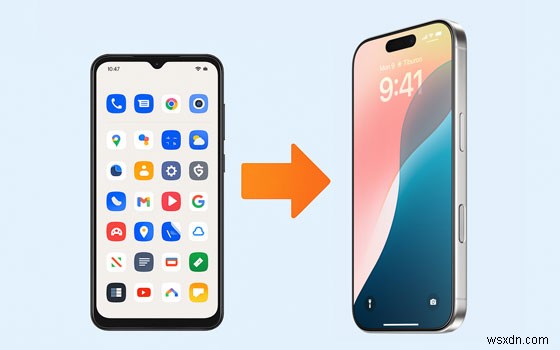 AndroidからiPhoneへの乗り換えガイド|連絡先・写真などを数分で移行する7つの方法