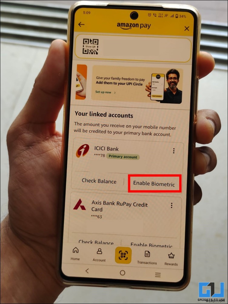 Paytm・PhonePe・Amazon Payで指紋認証UPI決済を有効にする方法【完全ガイド】