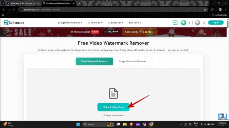 無料で使えるAI動画ウォーターマーク除去ツール2選を実際に試してみた結果