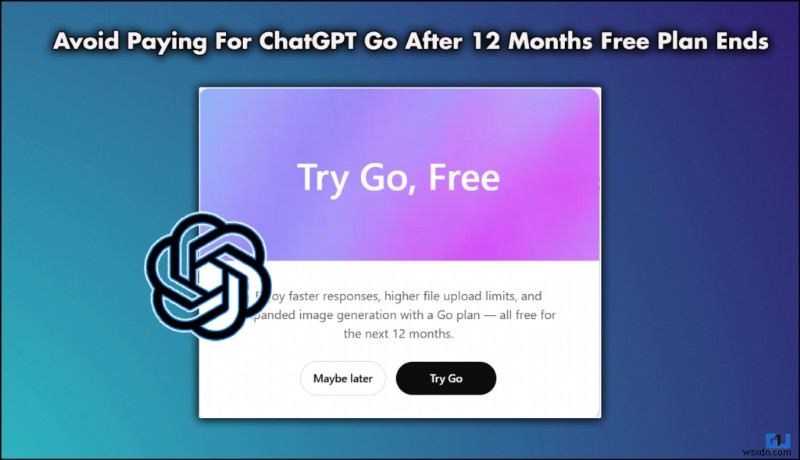 ChatGPT Goを12か月無料で使う方法|更新時の予期せぬ請求を防ぐAutopayキャンセル手順