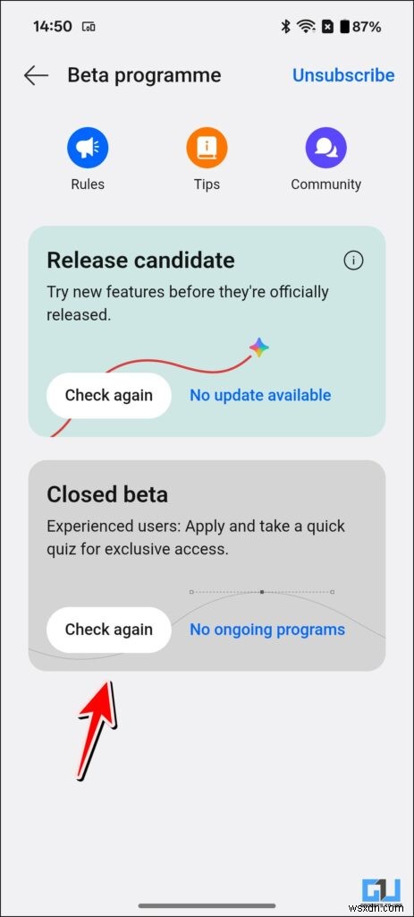 【画像付き解説】OnePlus端末でOxygenOS 16オープンベータに登録する方法