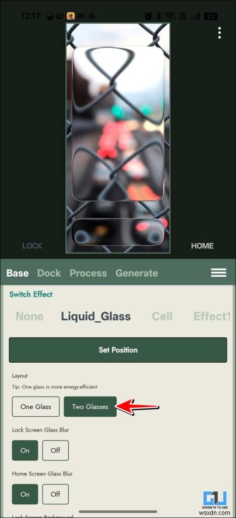 AndroidスマホでAppleの「Liquid Glass(リキッドグラス)」風エフェクトを導入する方法【ステップ解説】