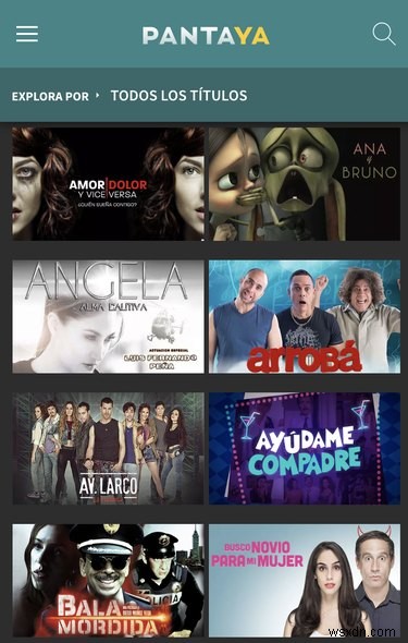Pantaya(パンタヤ):世界最大級のスペイン語映画ストリーミングコレクション