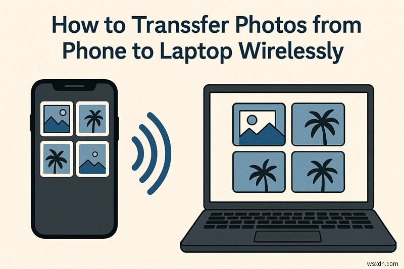 スマホの写真をワイヤレスでPCに転送する方法|数分で完了する7つの簡単ステップ