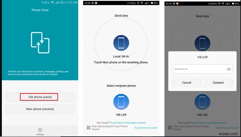HuaweiのPhone Clone(携帯電話クローン)が動作しない?初心者向けかんたんトラブルシューティングガイド