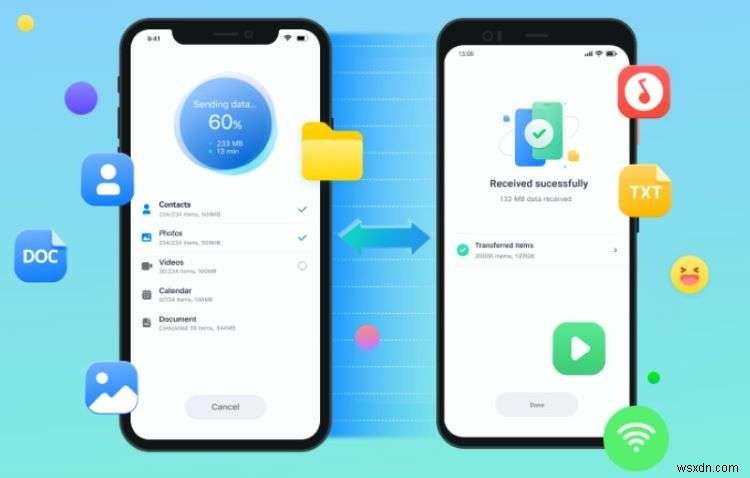 AndroidからiPhoneへのデータ移行をスムーズに!「Move to iOS」の信頼できる代替アプリ10選