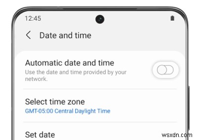 Samsung Galaxy S22などAndroidスマートフォンの日時ズレ問題を解決する方法【機種別ステップ解説】