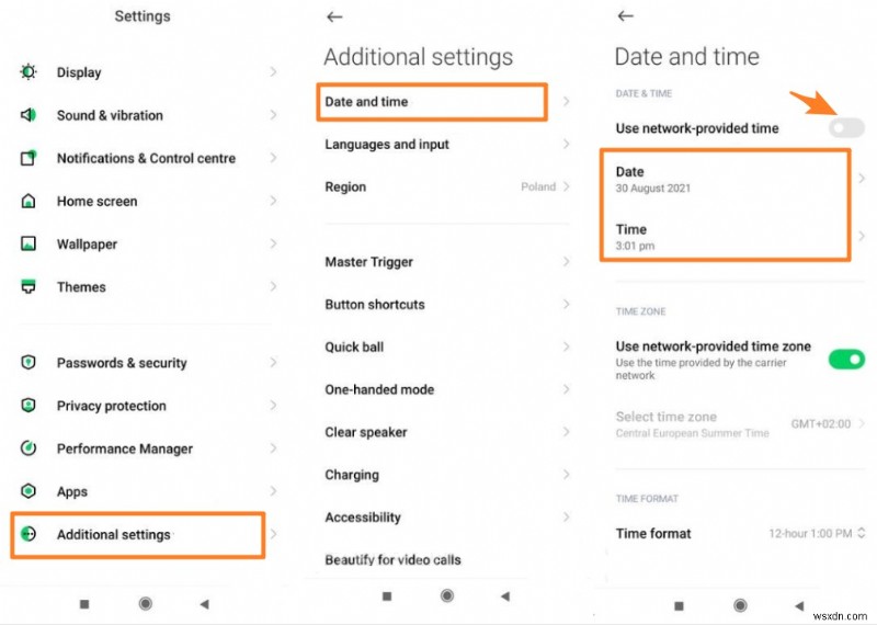 Samsung Galaxy S22などAndroidスマートフォンの日時ズレ問題を解決する方法【機種別ステップ解説】