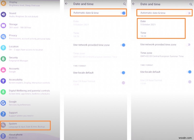 Samsung Galaxy S22などAndroidスマートフォンの日時ズレ問題を解決する方法【機種別ステップ解説】