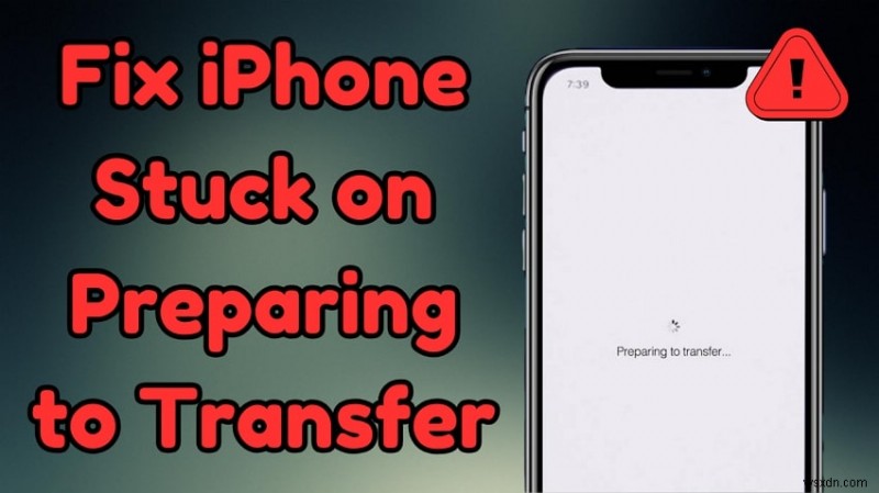 【2025年最新】iPhoneが「転送準備中」で止まる問題の原因と解決法 – スムーズなデータ移行のための4つの簡単ステップ