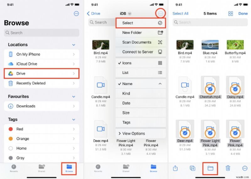 iPhoneでGoogleドライブの動画をダウンロードする方法|かんたんステップバイステップガイド