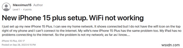 iPhone 15がWi-Fiに接続できない!原因と6つの確実な解決策