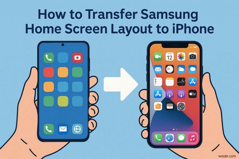 Samsungのホーム画面レイアウトをiPhoneへシームレスに移行する方法【ステップバイステップ完全ガイド】