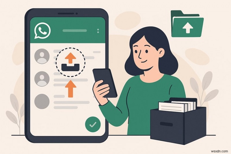 iPhoneでアーカイブ済みのWhatsAppメッセージを見つけて復元する方法｜初心者向けステップバイステップガイド