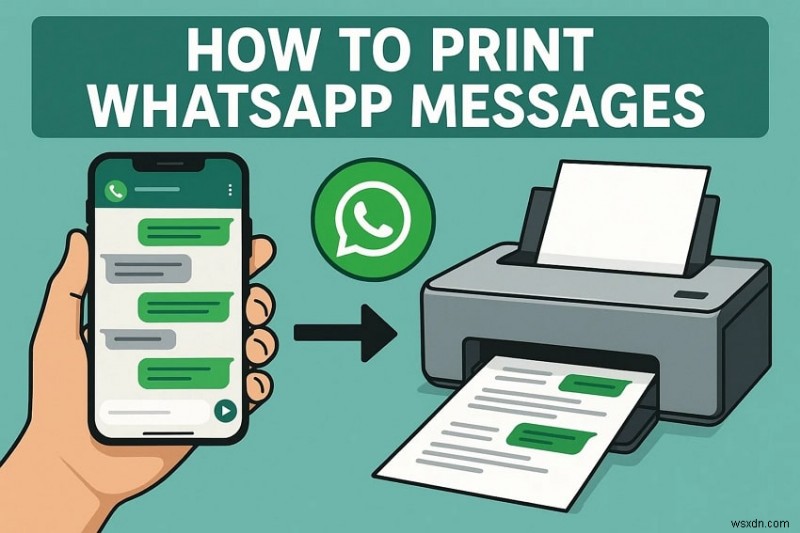 WhatsAppのチャット履歴を印刷する方法|初心者向けステップバイステップガイド
